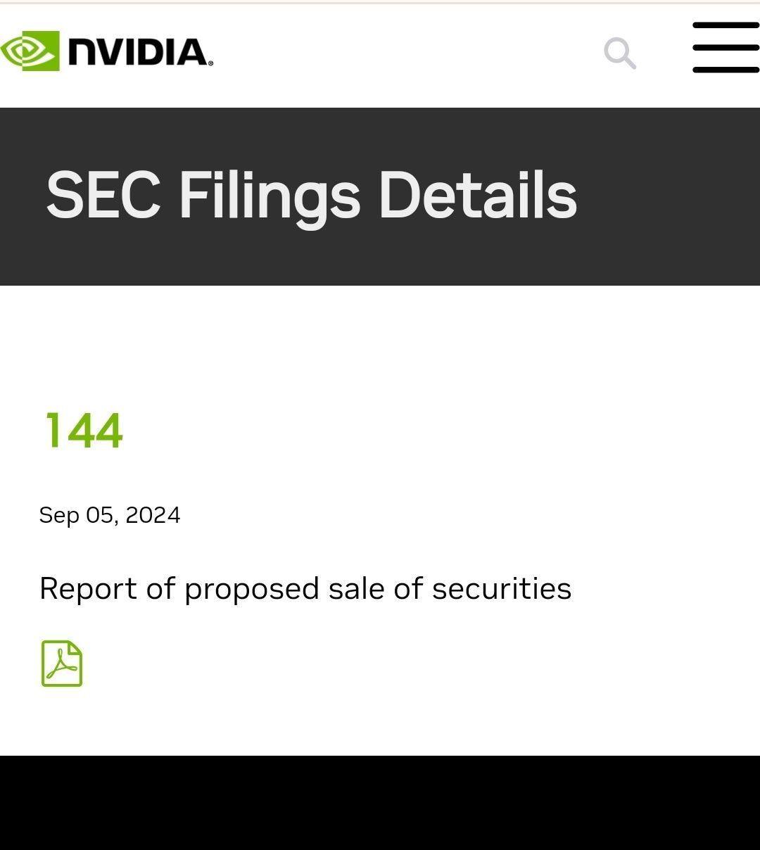 Blog - Quick Shots 11 Nvidia CEO Jen-Hsun Huang Sells Additional $27.6M in Company Stock. But this isn’t unexpected news.